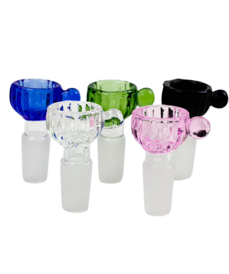 14mm Coloured Glass Bowl