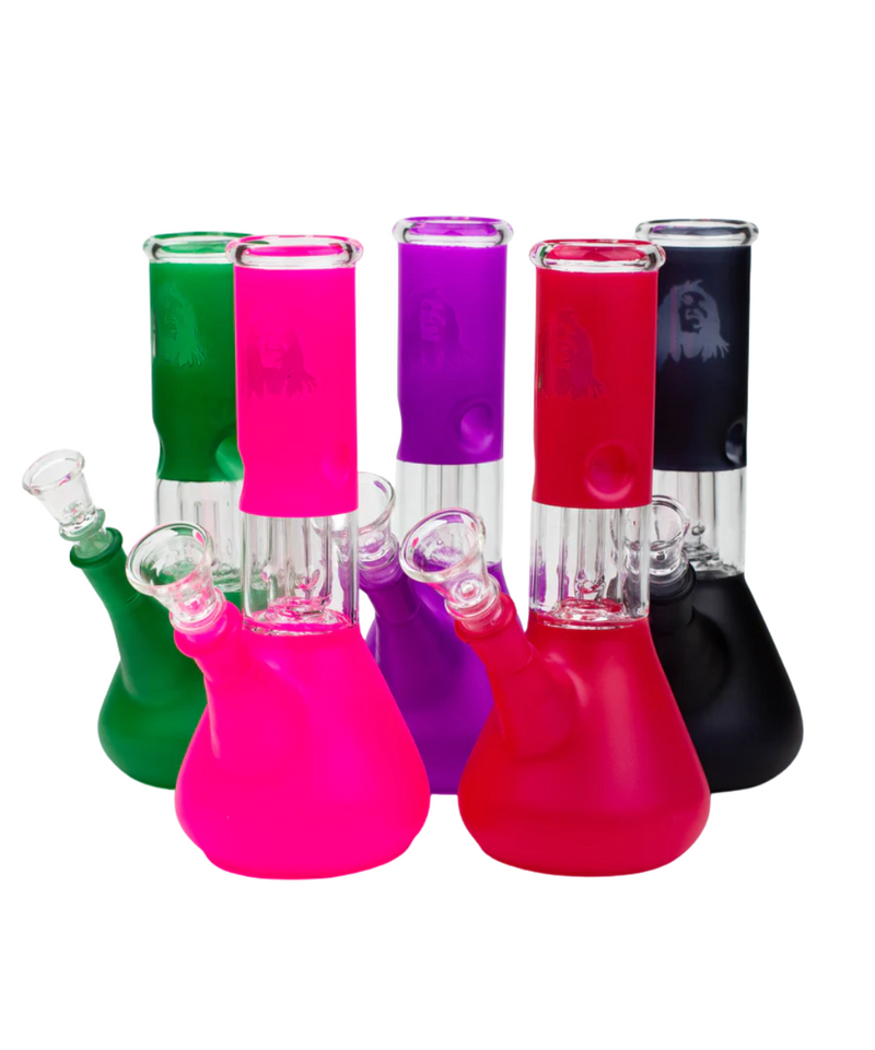 8" Dome Perc Bob Glass Bong