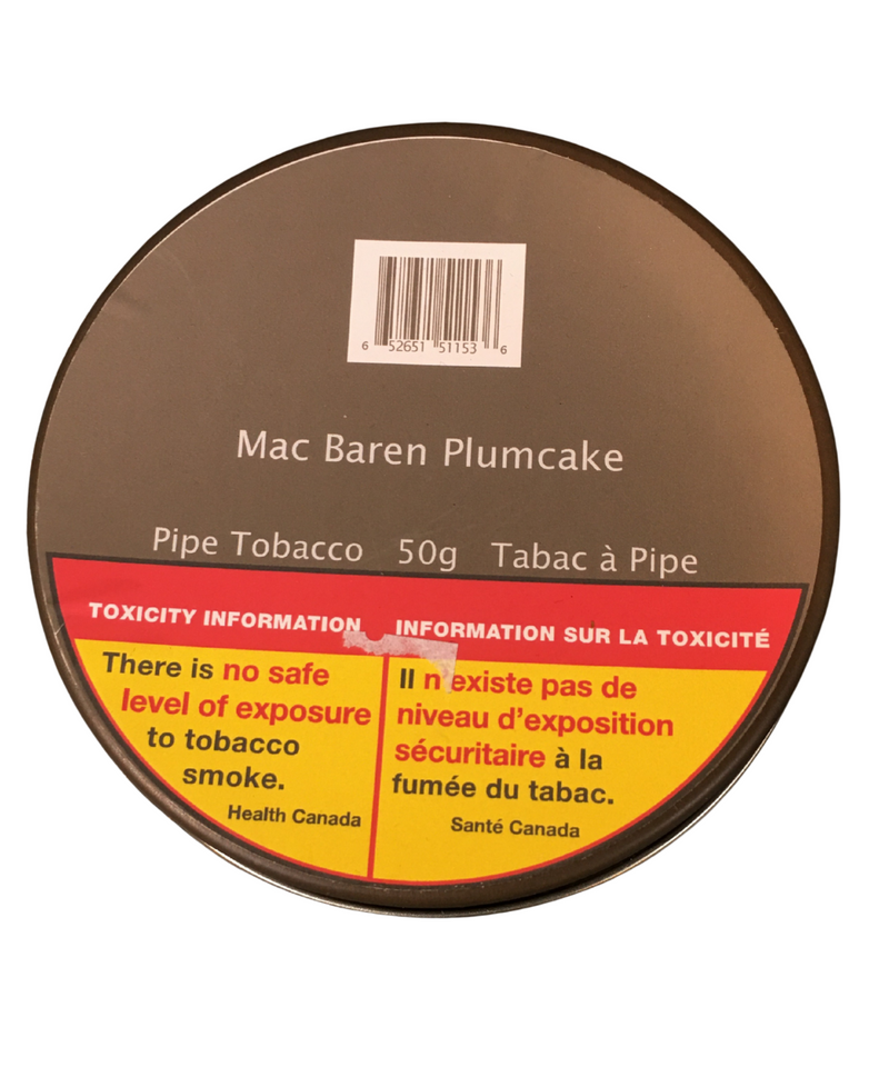 Mac Baren Plumcake Navy Blend Pipe Tobacco 50g Tin