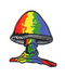 Shroom Tie Dye Patch