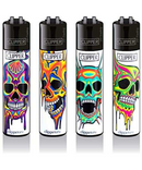 Melting Skull Clipper Lighter