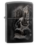 Skull Mountain Design Zippo Lighter