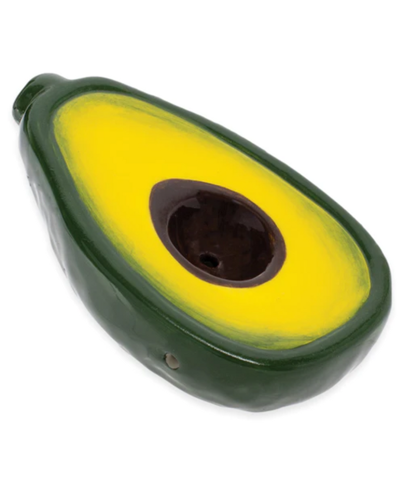 Wacky Bowlz Avocado Ceramic Pipe