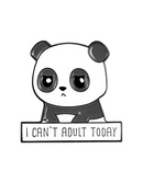 I Can't Adult Today Pin