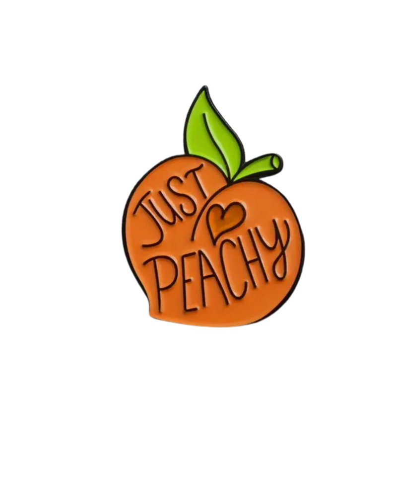 Just Peachy Pin