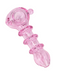 5" Deluxe Pink Glass Hand Pipe