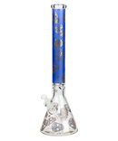 20" 9mm Thick Sugar Skull Decal Glass Bong