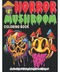Horror Mushrooms Colouring Book