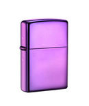 High Polished Purple Zippo Lighter