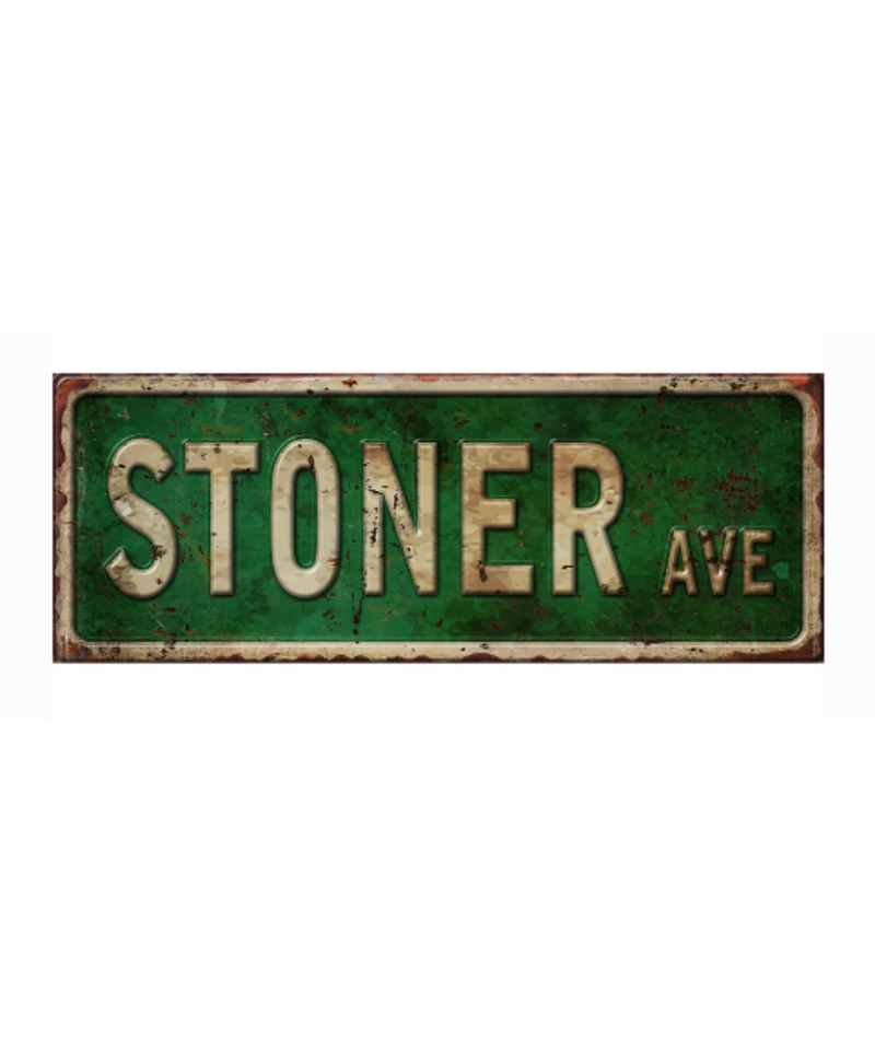 Stoner Ave Tin Sign