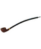Shire Curved Pear Style Rosewood Tobacco Pipe