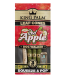 King Palm Dog Walker Red Apple Leaf Cones