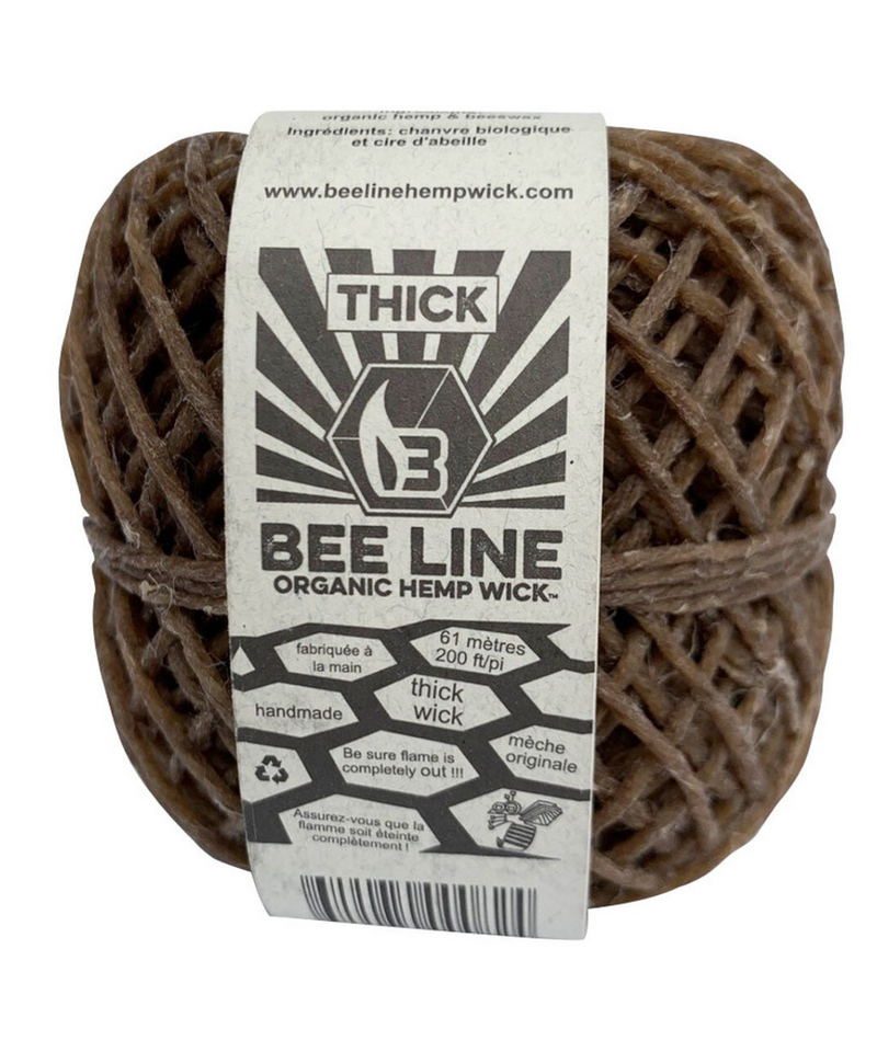 Bee Line Organic Hemp Wick 200ft