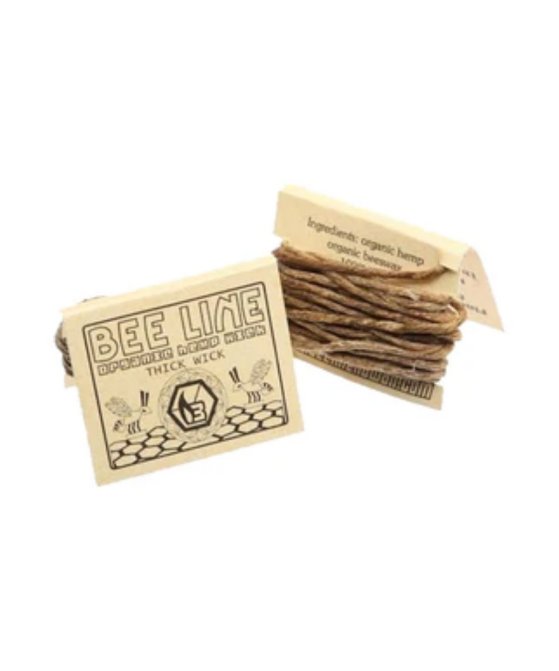 Bee Line Hemp Wick 9ft Thick