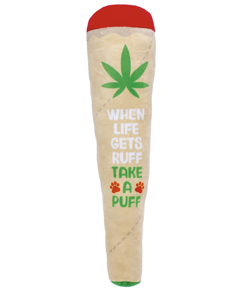 Stoned Puppy Joint Squeaky Dog Toy