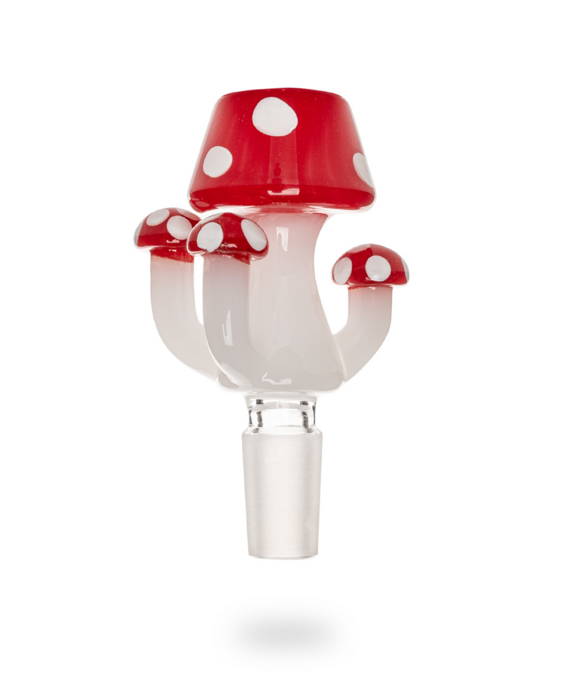 Red Eye Glass 14mm Amanita Glass Bong Bowl