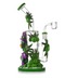 9" 3D Alien Glass Rig With Quartz Banger