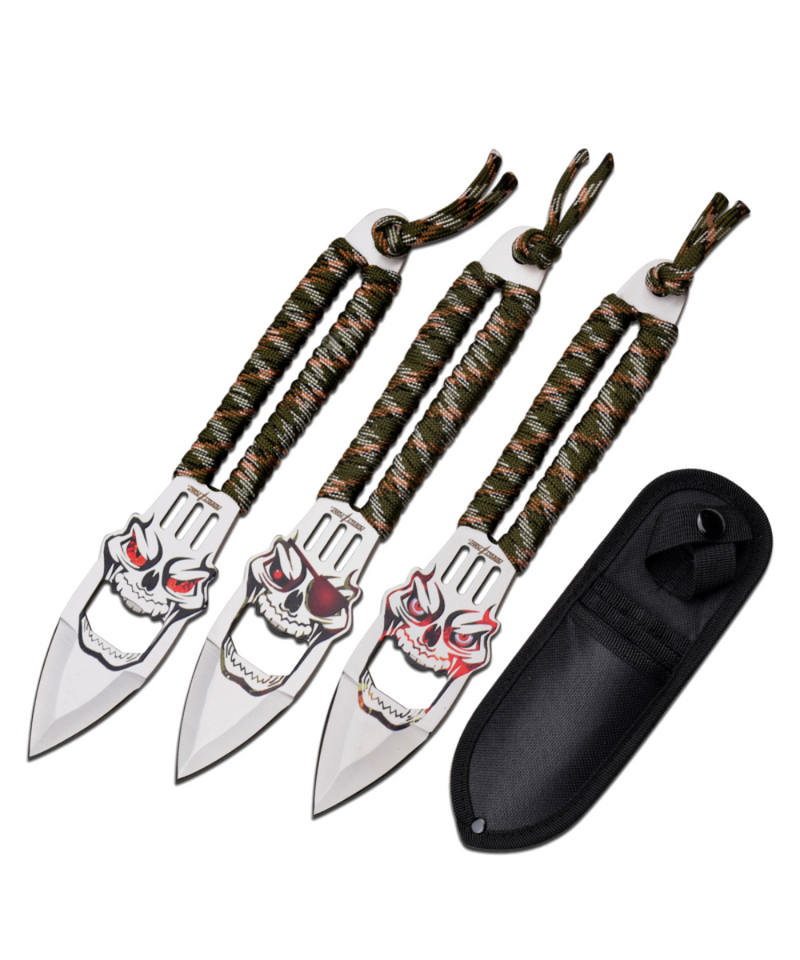 8" Perfect Point Throwing Knife Set