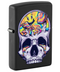 Skull Moon Design Zippo Lighter