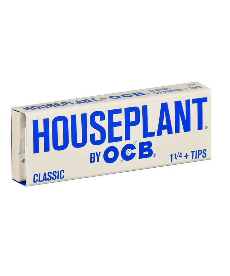 OCB Houseplant 1 1/4 Classic Papers With Tips