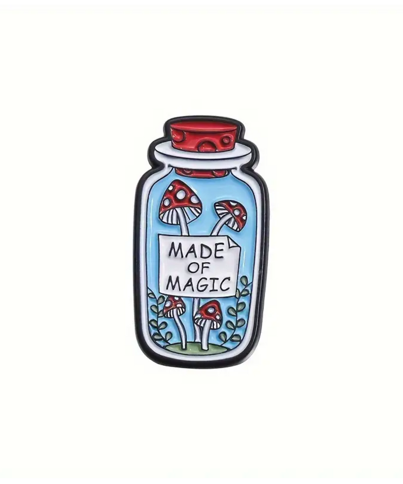 Mushroom Jar Pin