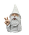 Smoking Peace Sign Garden Gnome