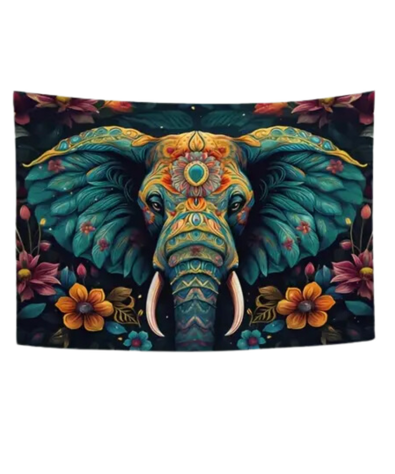 Elephant Tapestry