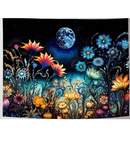 Flower & Moon Tapestry