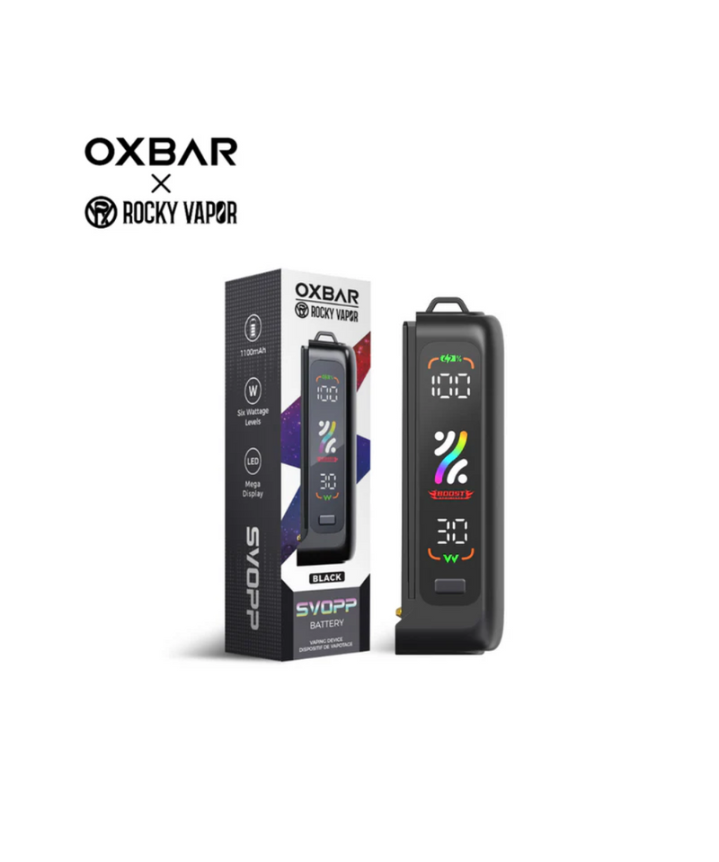 Svopp Rocky Vapor Oxbar 1100mAh Battery