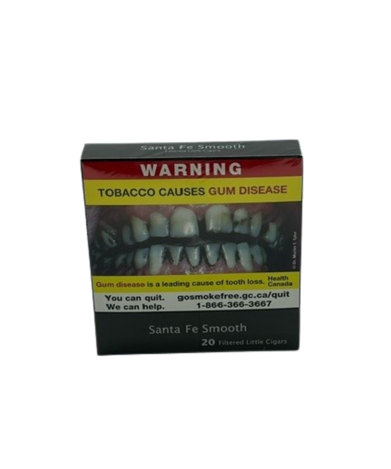 Santa Fe Smooth Filtered Cigarillo 20pk