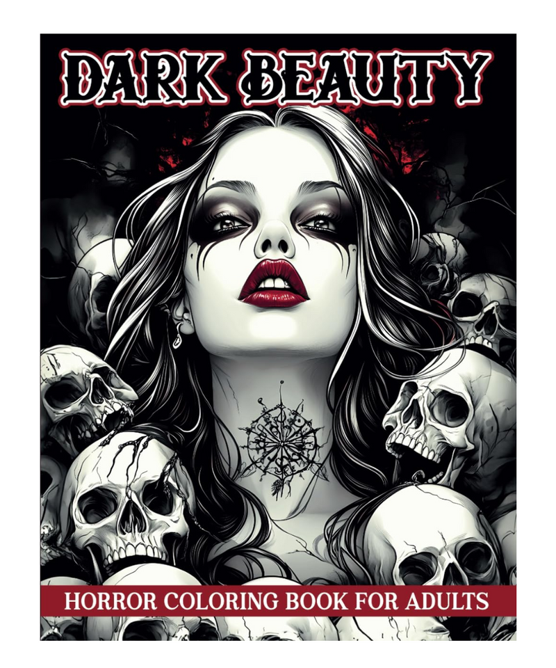 Dark Beauty Colouring Book