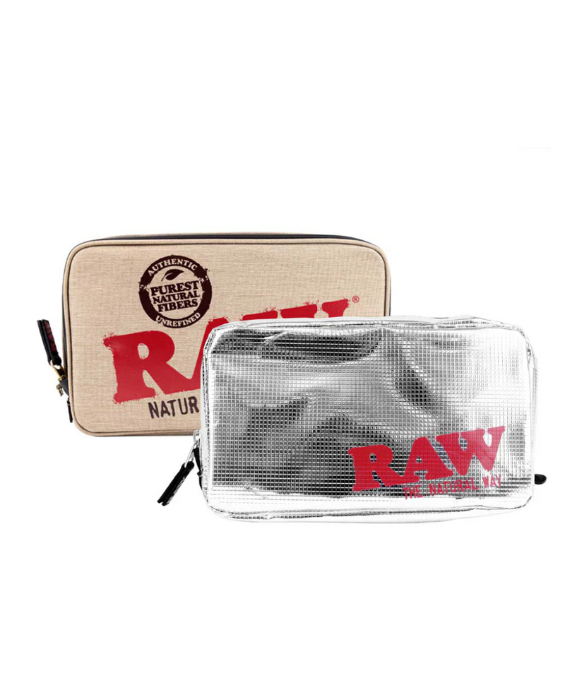 Raw Medium Tan Smell Proof Stash Bag