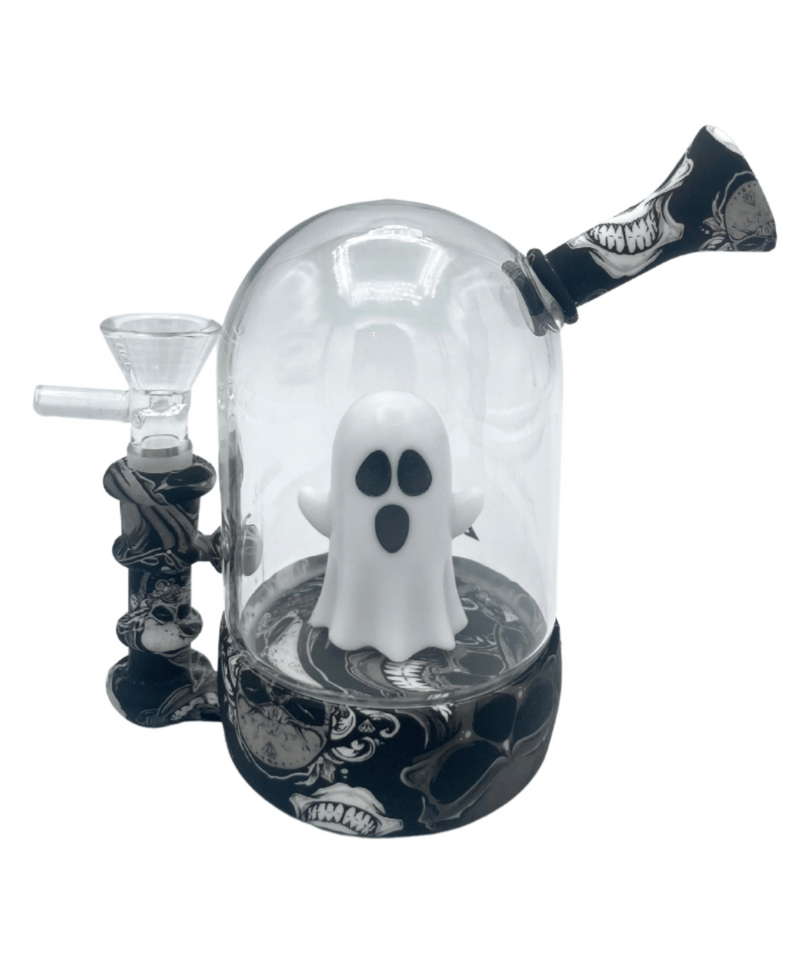 5" Arsenal Ghost Cabin Glass & Silicone Bong