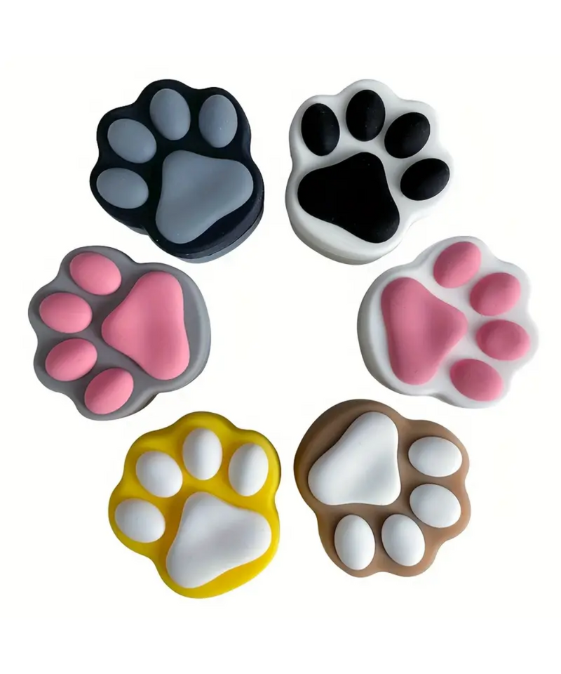 Cat Paw Print Silicone Container