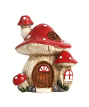 Mushroom House Cone Incense Burner