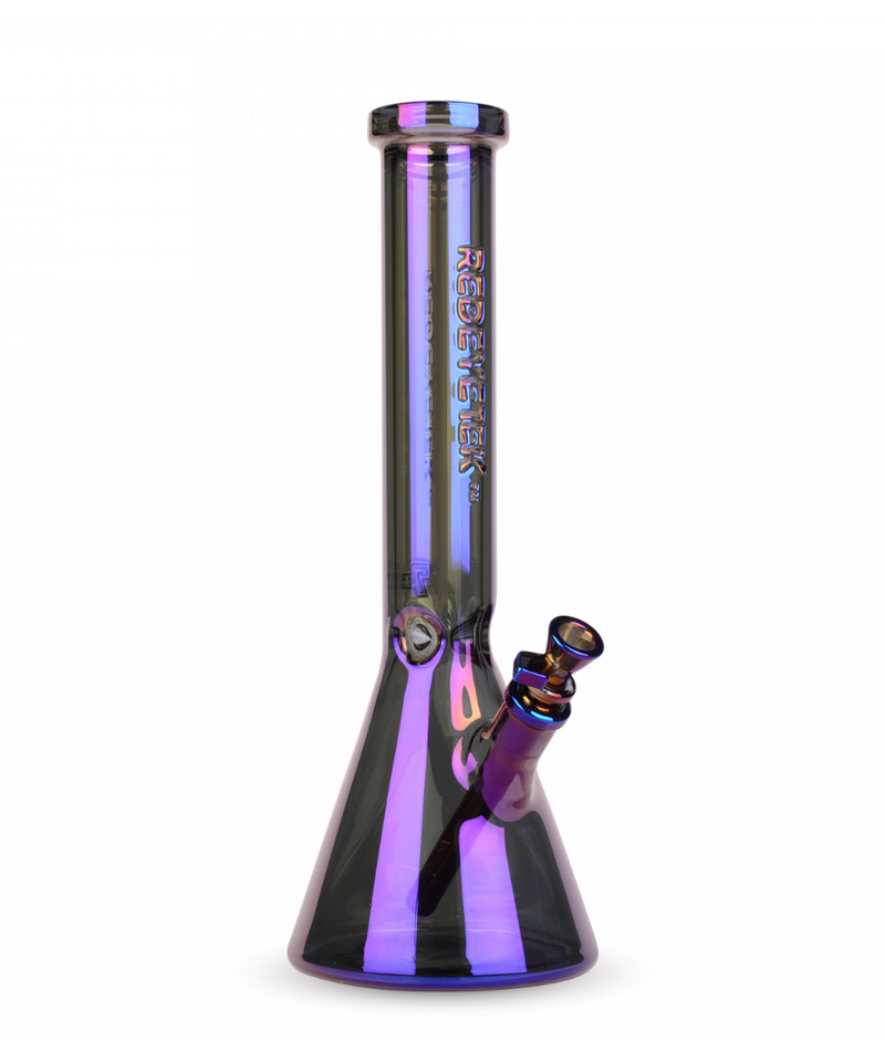 Red Eye Tek 15" 7mm Thick Metallic Beaker Bong