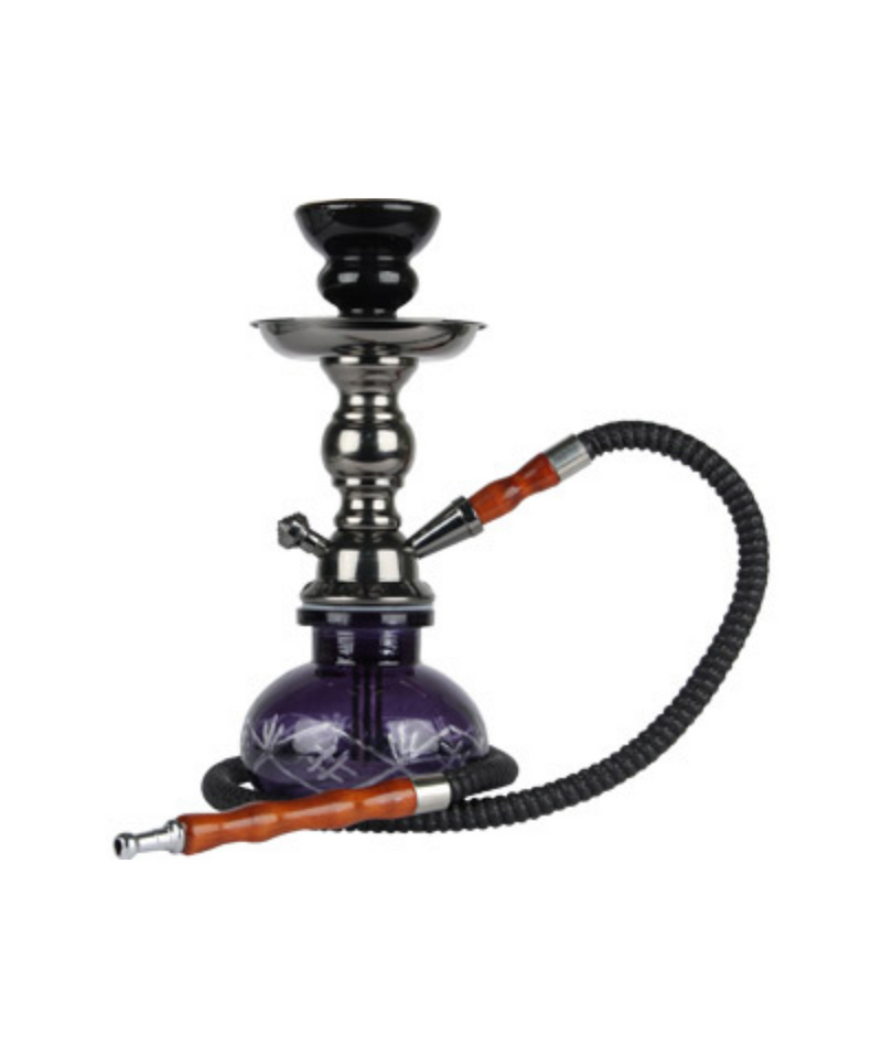 Voodoo 10" Mini Diamond Single Hose Hookah