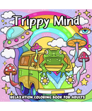 Trippy Mind Adult Colouring Book