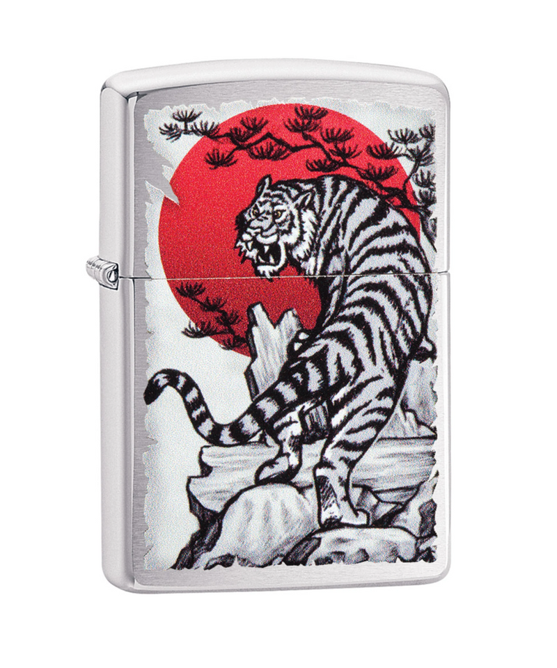 Asian Tiger Zippo Lighter