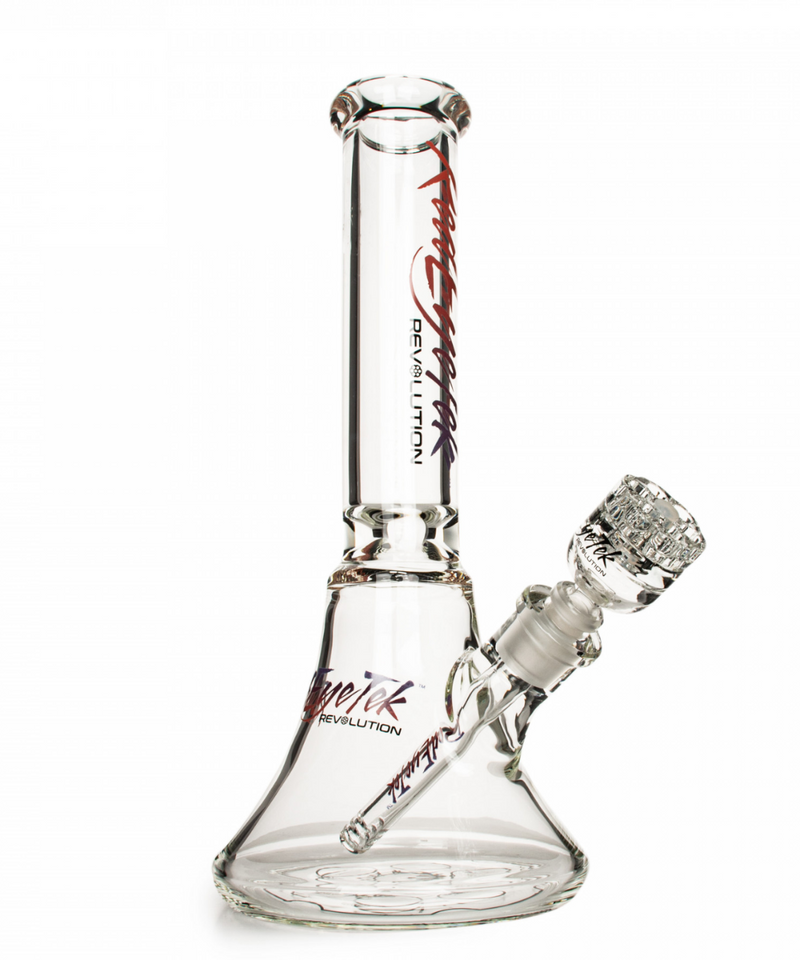 Red Eye Tek 14" 7mm Revolution Bell Base Bong