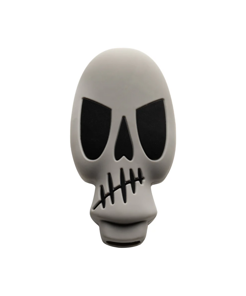 Lit Skull Silicone Pipe