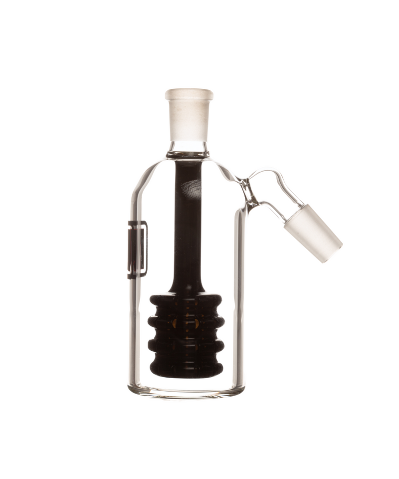 Marley Glass 14mm 45° Quad Tire Perc Ash Catcher