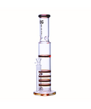 OG Original 17" Quad Honeycomb Perc With Spinner Glass Bong