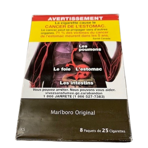 how much are marlboro cigarettes in canada Why Country ends at the border Marlboro Full Flavour - Mohawk
