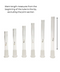Glass Diffuser Downstem Assorted Lengths