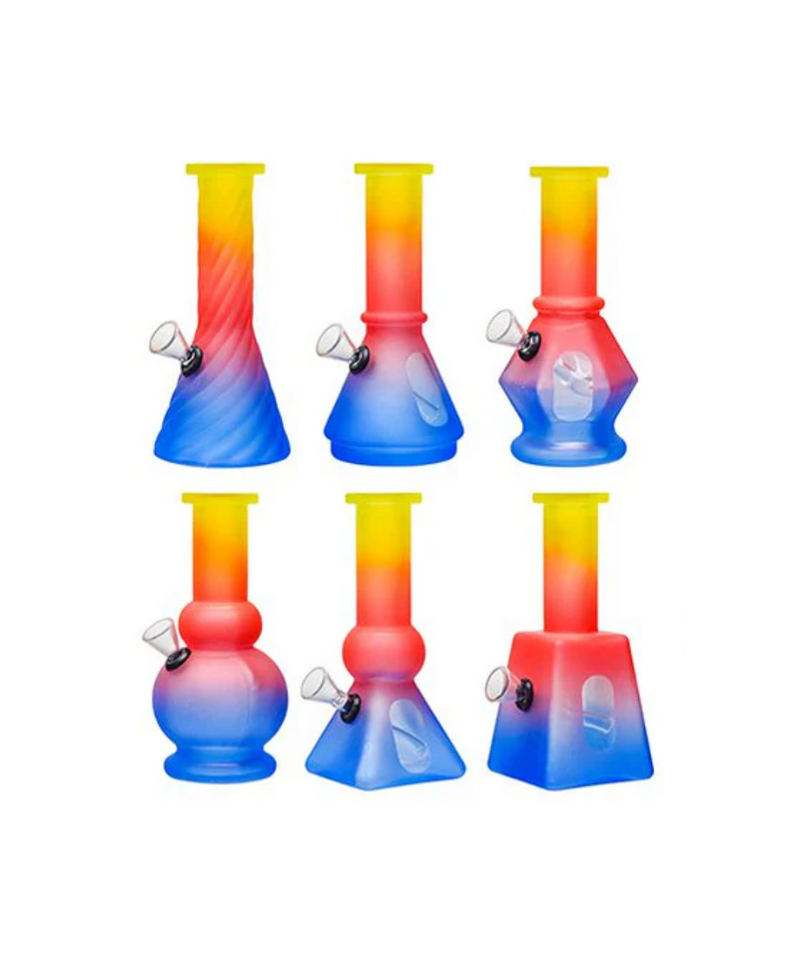 6" Two Toned Bubbler