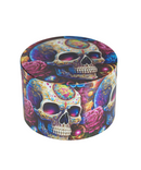 2.5" Skull Design 4-Piece Metal Grinder
