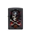 Anne Stokes Skull & Crossbones Zippo Lighter