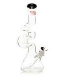Red Eye Glass 16" 7mm Thick Zong Beaker Bong