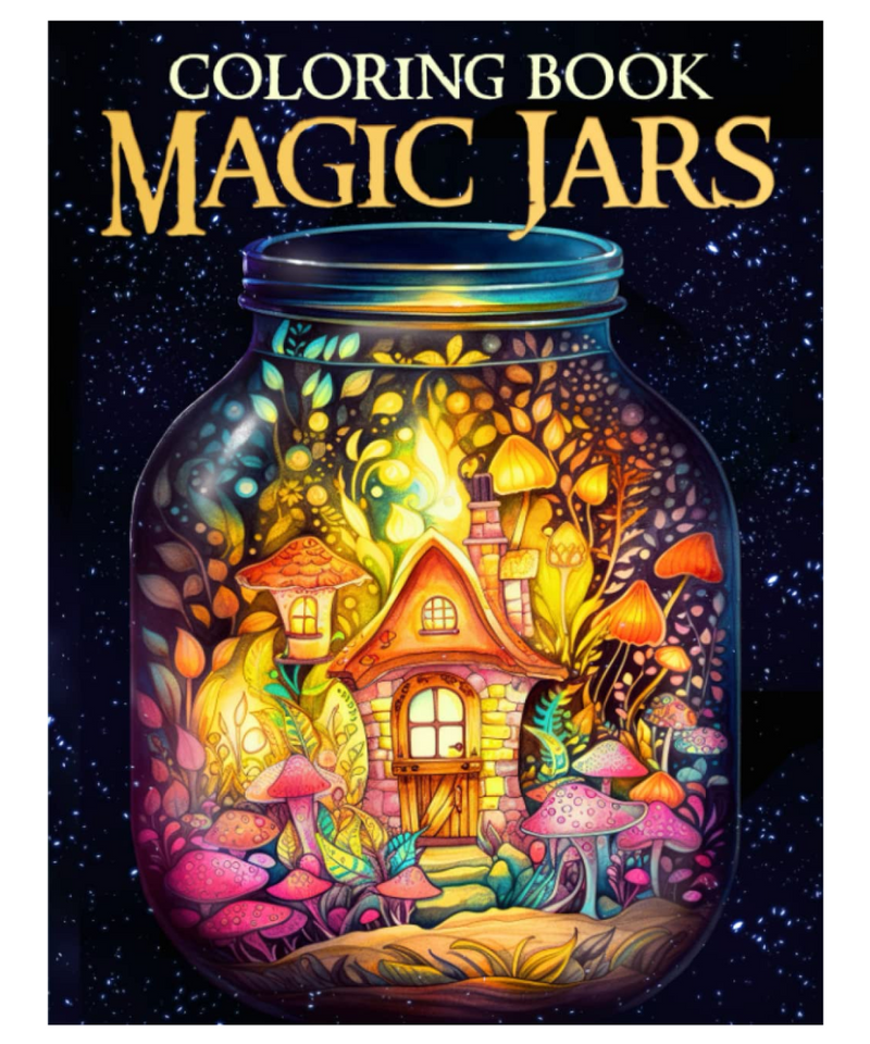 Magic Jars Colouring Book